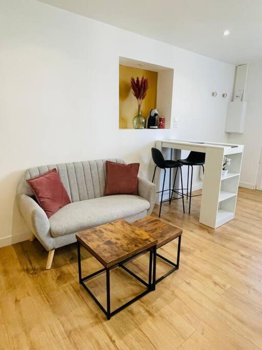 Le Belloc- Suberbe Appartement T1 Bis - Au Calme - Terrasse - Vue Jardin Agen Exterior foto